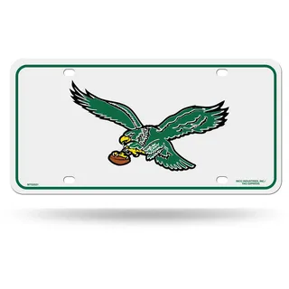 Rico Industries Unbekannt NFL Metall Auto Tag, Unisex, Team Color