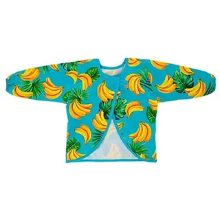 Twistshake Langarm Lätzchen Bananen - Multicolor - One Size