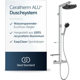 Ideal Standard Ceratherm Alu+ Duschsystem Chrom 356x501x1113 mm