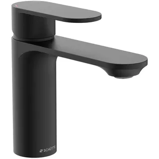 Schütte Waschtischarmatur , Schwarz , Metall , 4.5x14.5x16 cm , flexible Anschlussschläuche, Keramikkartusche , Badezimmer, Waschbecken & Armaturen, Armaturen