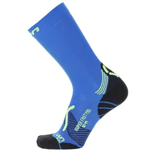 Uyn Run Super Fast Mid Laufsocken aus Natex Herren blue/black 35-38