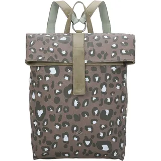 Fritzi aus Preußen Izzy03 Canvas Leo Jungle Rucksack Grün