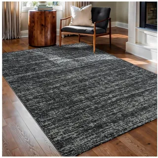 Sanat Kurzflorteppich »Oslo« schwarz B/L: ca. 60x110 cm - schwarz