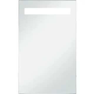 Badezimmer-Wandspiegel mit LEDs 60x100 cm - Silber