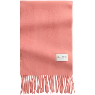 Marc OߴPolo Damen Schal aus Schurwolle weich, Rosa (Sunny Rose), One Size