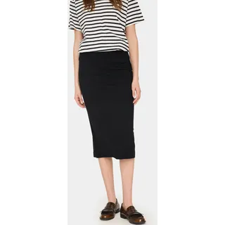 Saint Tropez Strickrock »MilaSZ Skirt«, schwarz