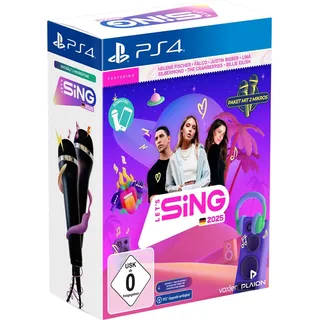 plaion Let's Sing 2025 + 2 Mics) (Playstation 4)