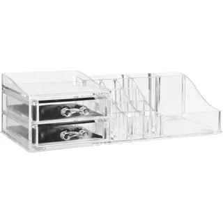 5 five simply smart - Organizer mit 2 schubladen "selena" transparent