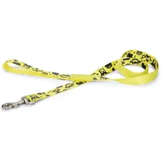 Beeztees BZ NY LEINE MONSTER GELB 120X2 (Hund), Halsband + Leine