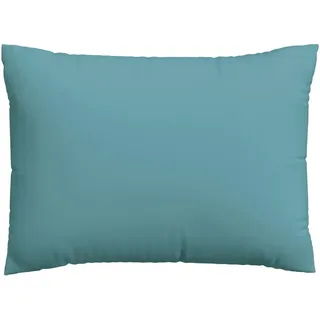 Schlafgut Kopfpolsterbezug , Pastellblau , Textil , Uni , 70x90 cm , Grüner Punkt, Textiles Vertrauen - Oeko-Tex®, AZO-frei, Oeko-Tex® Made IN Green , bügelleicht, bügelfrei , Heimtextilien, Bezüge, Polsterbezüge