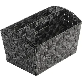 Locker Zeitungsständer, schwarz,