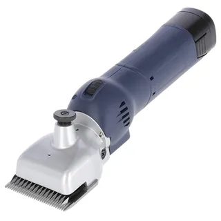 Kerbl CLIPSTER Akkuschermaschine FarmClipper Akku2, Tierschermaschine, inkl. 2 Akkus, blau, 28,5x8x8cm, Pferdeschur, Veterinäre, Akkulaufzeit 120min