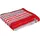 Sinfonie Handtuch 50 x 100 cm rot