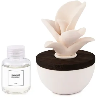pajoma® Raumduft Lemongrass mit Keramikblüte, 50 ml