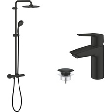 GROHE Vitalio Start System 250 - Duschsystem & QUICKFIX Start - Einhand- Waschtischarmatur