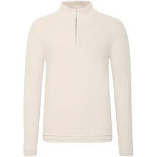 Troyer CASUAL FRIDAY "Troyer CFKarl", Herren, Gr. 3XL, beige (rainy day), Obermaterial: 100% Baumwolle CO., Pullover Troyer
