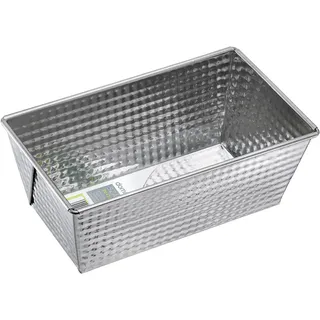Domotti Kastenform Szarlotta 20 x 12 x 8 cm Brotkastenform Backform Königskucheform Kekse Brot Kuchen Stahl