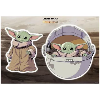 KOMAR Wandtattoo »Star Wars The Mandalorian