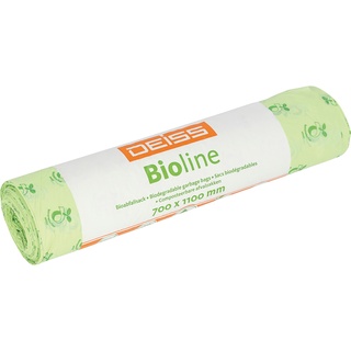 Deiss Bioline 120 L, kompostierbar, 10 Stück