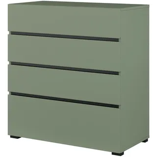 otto home »Cross, moderne grifflose Kommode, 80x40x85cm (BxTxH)« Schubladenschrank, Sideboard mit 4 Schubkasten