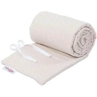 Babybay Nestchen , Beige , Textil , Punkte , Füllung: Polyester,Polyester , 24x200 cm , schadstoffgeprüft , Schlafen, Babybettausstattung, Babynestchen & Nestchenschlangen, Bettnestchen
