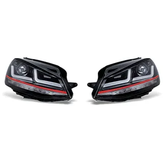 Osram Ledriving Golf Vii Led Scheinwerfer, Gti Edition Als Halogenersatz Zur Umrüstung Auf Led, Für Linkslenkerfahrzeuge (1 Komplett-Set), Argento