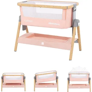 KIKKABOO Nanna Beistellbett - Pink - One Size