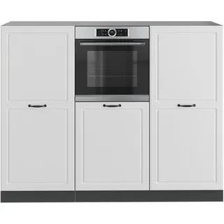 Vicco Küchenzeile R-Line 180 cm Weiß Landhaus/Anthrazit