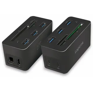 Logilink UA0370 USB-C 10-port PD Mini black