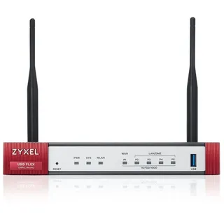 ZyXEL USG FLEX 50 AX Wifi 6 Device only) Firewall Hardware | Integriertes | Home & Small Business | Bis zu 25 Benutzer | Nebula Cloud Option