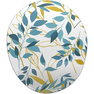 Bonamaison, Ergonomisches Mauspad mit Handgelenkauflage, Digital Bedruckt Mauspad Anti-Sehnenscheide Probleme, rutschfeste Unterseite, für Büro und Zuhause, Größe: 20x23 cm