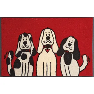 Wash+Dry Three Dogs 50x75 cm, innen und außen, waschbar