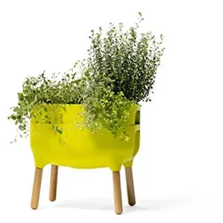 Plastia Urbalive Low Planter 48cm - Light Green