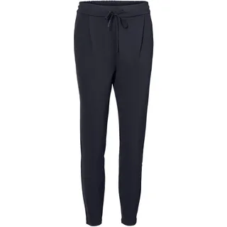 Vero Moda Stoffhose Elegante Stretch Business Pants »VMEVA MR LOOSE STRING PANT GA NOOS«, hinten mit Kordelzug Farben:Blau-2,Größe Damen:XS/L34,Z - Länge L30/32/34/36/38:L34