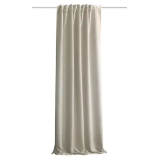 HOMEbasics Akustikvorhang Uni 160 x 135 cm Beige