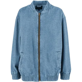 URBAN CLASSICS Jeansjacken in new light blue dirty washed | Gr.: 4XL