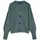 LS V-Neck Cuff Cardigan Grün M
