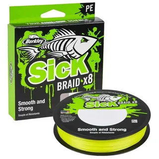Berkley Sick Braid - Fluor Green / 24.6kg, Farbe:Flame