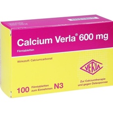 Bild von Calcium Verla 600 mg Filmtabletten 100 St.