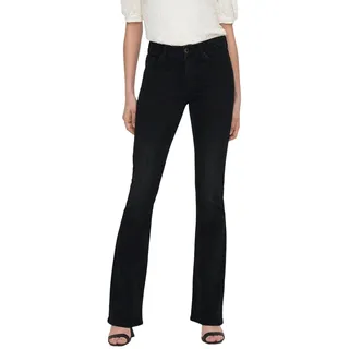 Only Hosen Damen Mid Flared Jeans