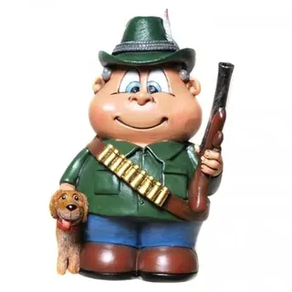 Udo Schmidt GmbH Jäger-Spardose 13x9 cm Sparschwein Gelddose Geschenk Sparbüchse