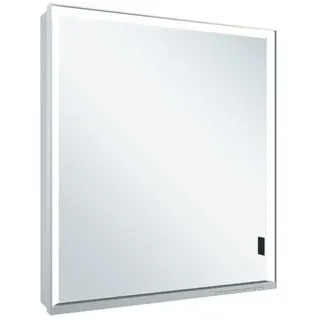 KEUCO Royal Lumos Spiegelschrank Wandvorbau 2-türig, kurze Tür, mit Spiegelheizung, 800mm, 14322171304, Ausführung: ohne Dali Steuerung