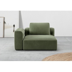 Bild 1,5-Sitzer »Cushid«, Modul-Eckteil, auch einzeln stellbar, Breite 134 cm grün