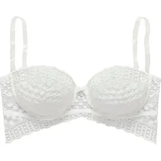 LASCANA Push-up-BH Damen creme Gr.90B