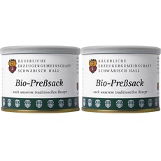 Bäuerliche Erzeugergemeinschaft Schwäbisch Hall Bio Presswurst, 200 g (Packung mit 2)