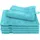 Siena Waschhandschuh 21 x 21 cm blau