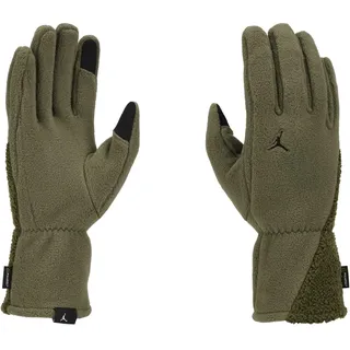 Nike Jordan Men LG Fleece Handschuhe für Herren in der Farbe medium olive/black, Größe: M, J1008818204MD