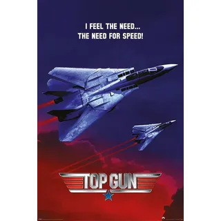 Top Gun 2 - The Need for Speed Unisex Poster Multicolor Papier 61 x 91,5 cm Fan-Merch, Film