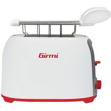 Girmi Toaster GIRMI TP10, Toaster, Rot, Weiss