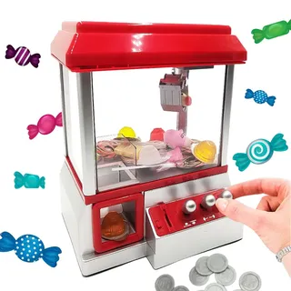Mad Monkey Candy Grabber Süßigkeiten Greifautomat, Spielzeug Greifer Automat für Kinder und Erwachsene